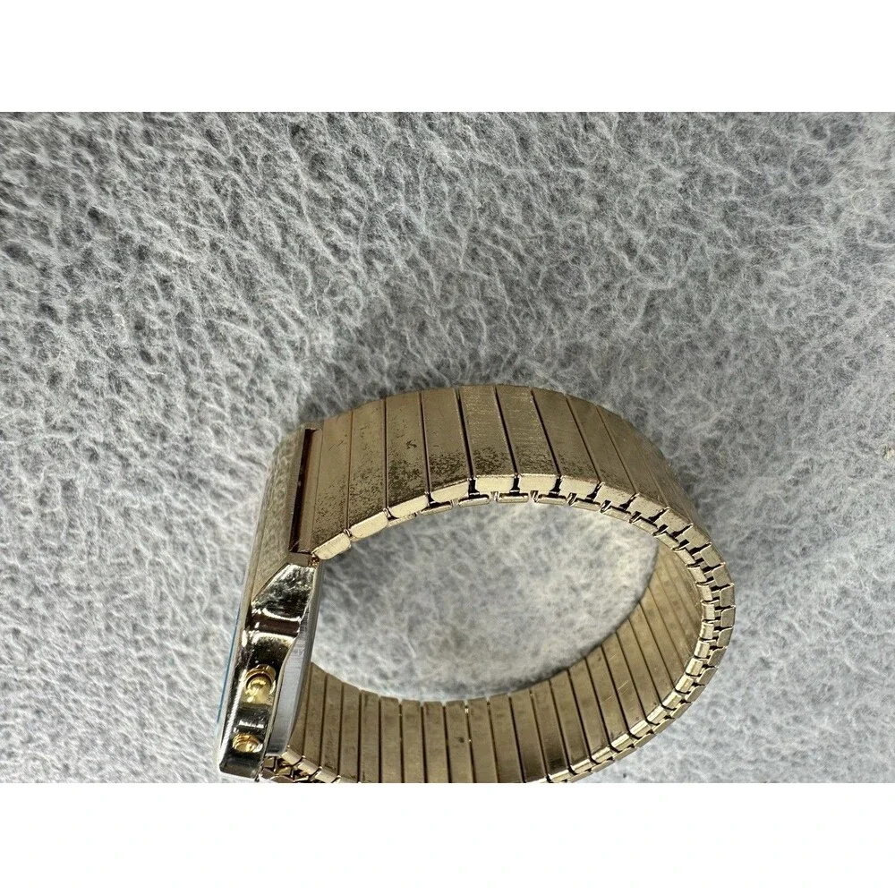 Pepsi Gold Tone Quality Digital Mechanical Analog Watch